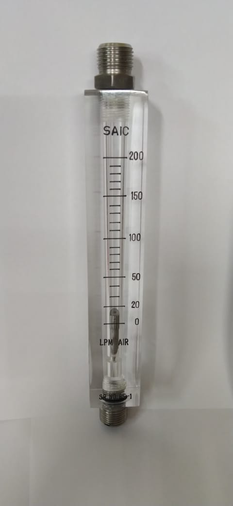 Air Rotameter in Flow Range 0-200 LPM 